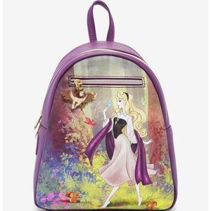 Loungefly Disney Sleeping Beauty Aurora Illustration Mini Backpack